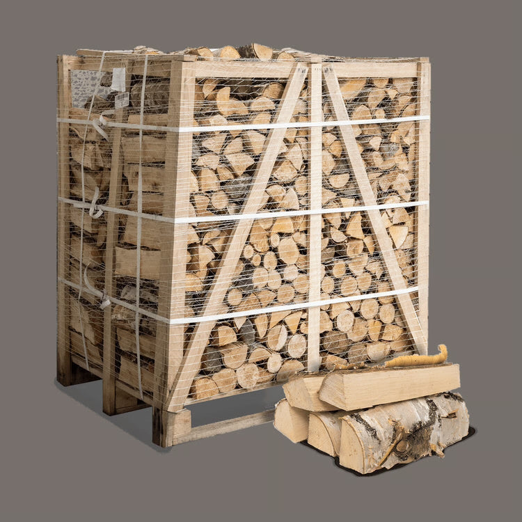 Bois de chauffage bouleau 25 cm 1 stère 500 kg