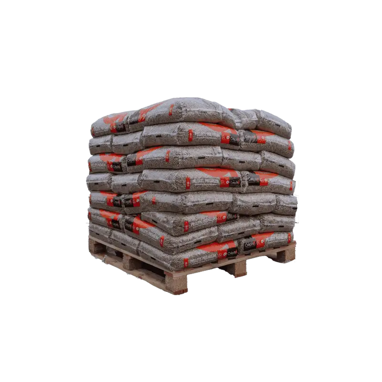 Granulés Crépito – Demi-palette de 36 sacs de 15 kg (540 kg)