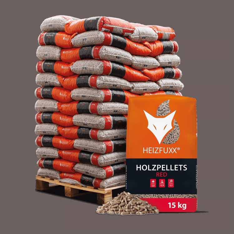 Granulés de bois Red 65 x 15 kg